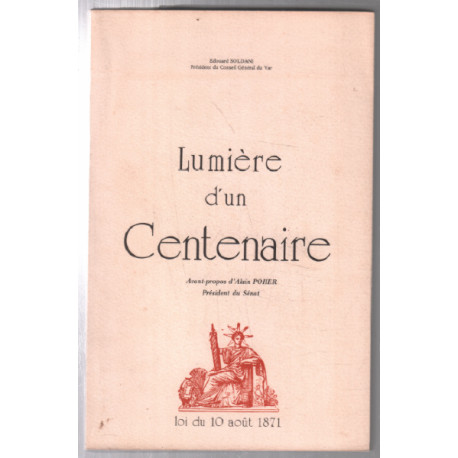 Lumiere d'un centenaire