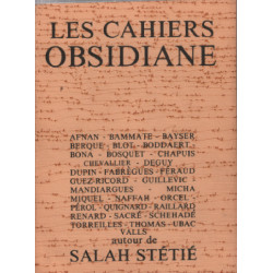 Les cahiers obsidiane / autour de salah stétié