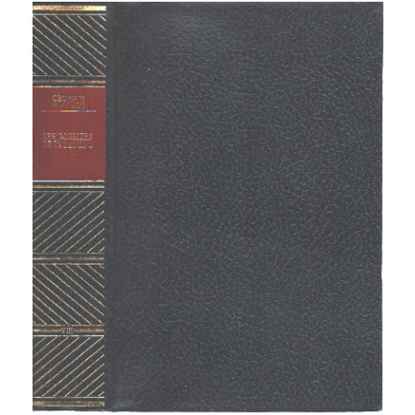 Oeuvres completes / tome VIII / les dossiers de l'agence O