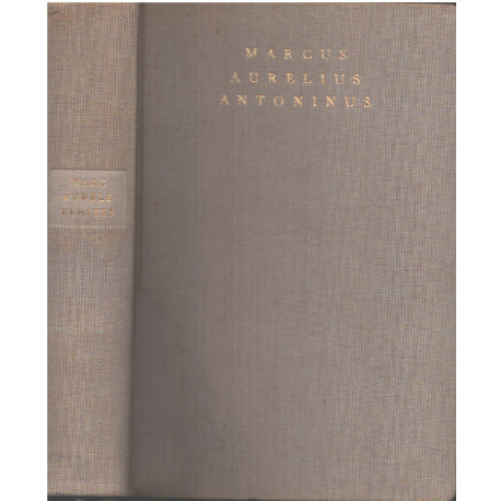 Pensées. Traduction de A.I. Trannoy. Suivies de pages concernant...