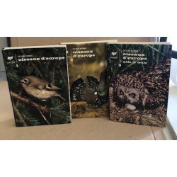 Oiseaux d'europe / 3 tomes