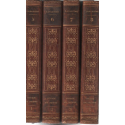 Voyage en orient / complet en 4 volumes (numérotés 5 6 7 et 8 dans...