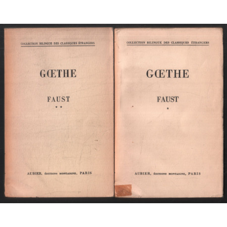 Faust (complet en 2 tomes)