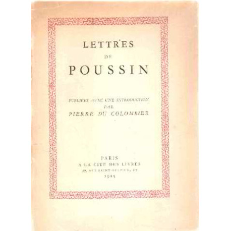 Lettres de poussin