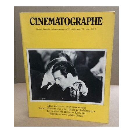 Le cinématographe n° 29