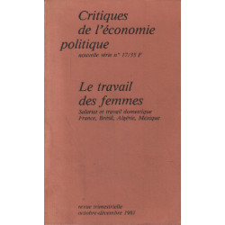 Le travail des femmes / salariat et travail domestique france...