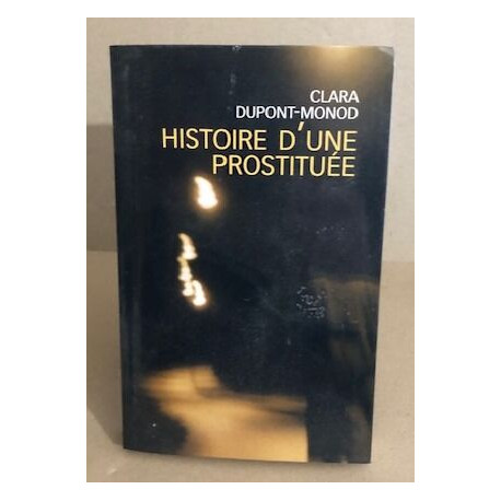 Histoire d'une prostituée