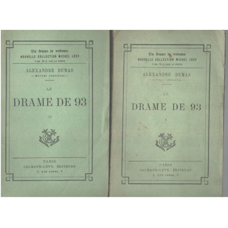 Le drame de 93 / tome 1+2