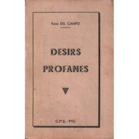 Desirs profanes