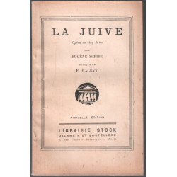 La juive ( opéra en cinq actes )