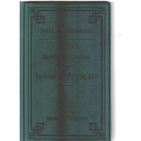 Morceaux choisis des auteurs français