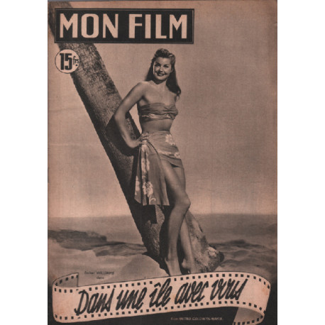 Dans une ile avec vous / Revue mon film n° 232 / esther williams