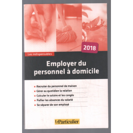 Employer du personnel à domicile