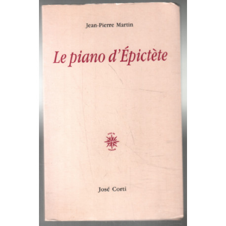 Le piano d'Epictète