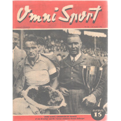 Revue omni sport n° 25/ louis caput champion de france