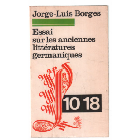 Essai sur les anciennes littératures germaniques