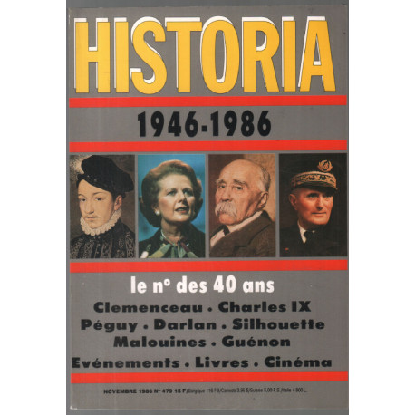 1946-1986 : le numéro des 40 ans