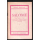 Salomé : drame musical en 1 acte