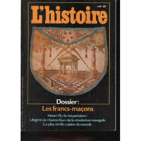 L'histoire n° 49 / dossier : les francs -maçons