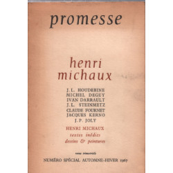 Promesse n° 19-20 / henri michaux