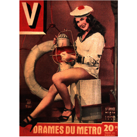 Revue V hebdomadaire illustré du reportage n° 218