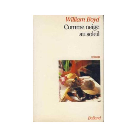 Comme Neige Au Soleil / Roman