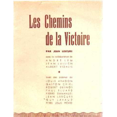 Les chemins de la victoire