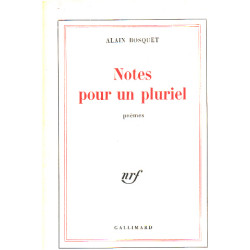 Notes pour un pluriel / EO numerotée