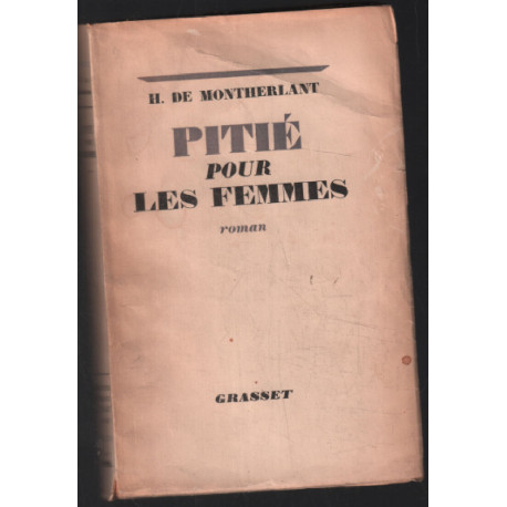 Pitié pour les femmes