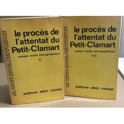 Le procesde l'attentat du petit clamart / compte...