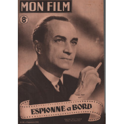 Espionne à bord / revue mon film n° 58 conrad veidt
