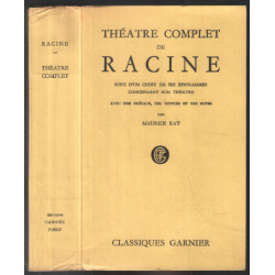 Théatre complet de Racine suivi d'un choix de ses épigrammes...