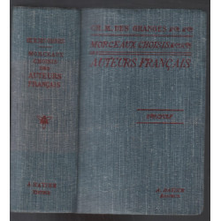 Morceaux choisis des auteurs Francais: du moyen âge à nos jours...