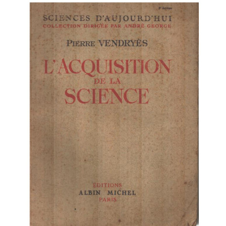 L'acquisition de la science