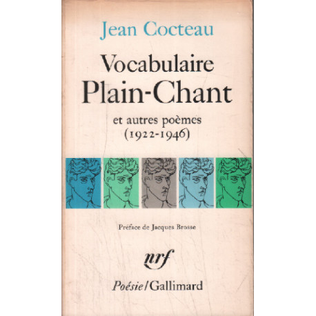 Vocabulaire Plain-Chant et autres poèmes