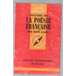 Histoire de la poésie francaise