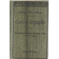 Cours de geographie/ enseignement secondaire des jeunes filles