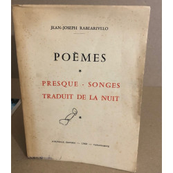 Poemes * / presque-songes-traduit de la nuit