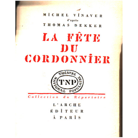 La fete du cordonnier