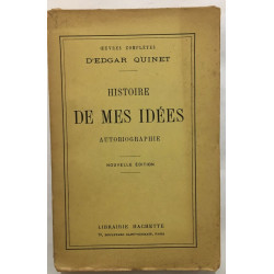 Histoire de mes idées : autobiographie