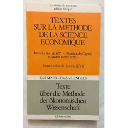 Textes sur la méthode de la science économique (édition biligue en...