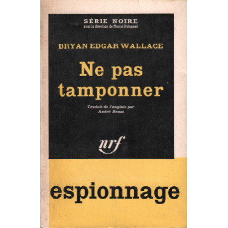 Ne pas tamponner / série noire n°769