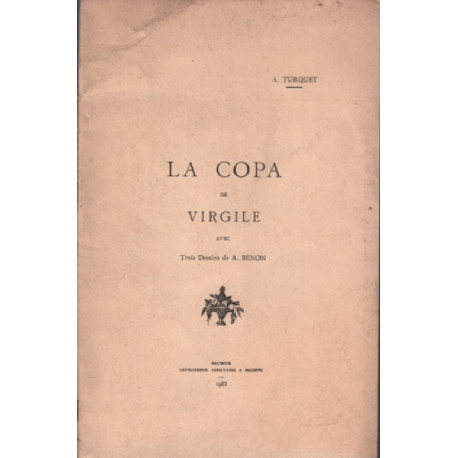 La copa de virgile / trois dessins de benon