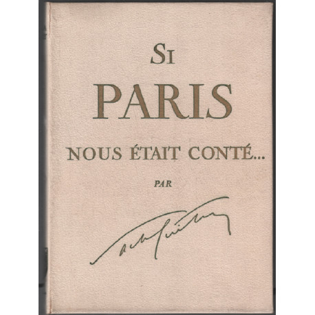 Si paris nous était conté