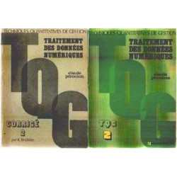 Traitement des données numeriques / 2 tomes