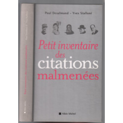 Petit inventaire des citations malmenées