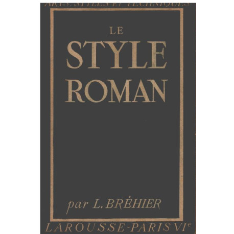 Le style roman