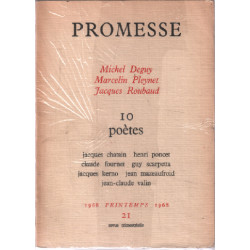 Revue promesse n° 21 ( 1968 ) 10 poètes