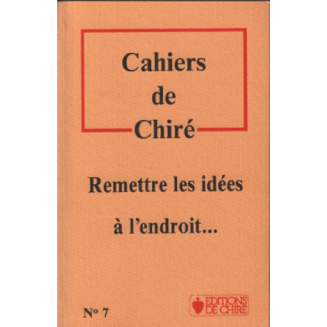 Cahiers de chire n° 9. bons et mauvais livres
