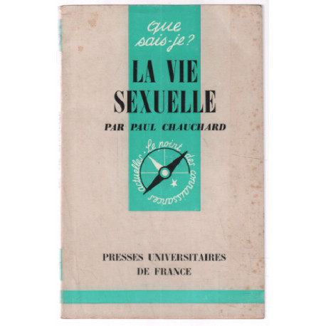 La vie sexuelle / que sais je